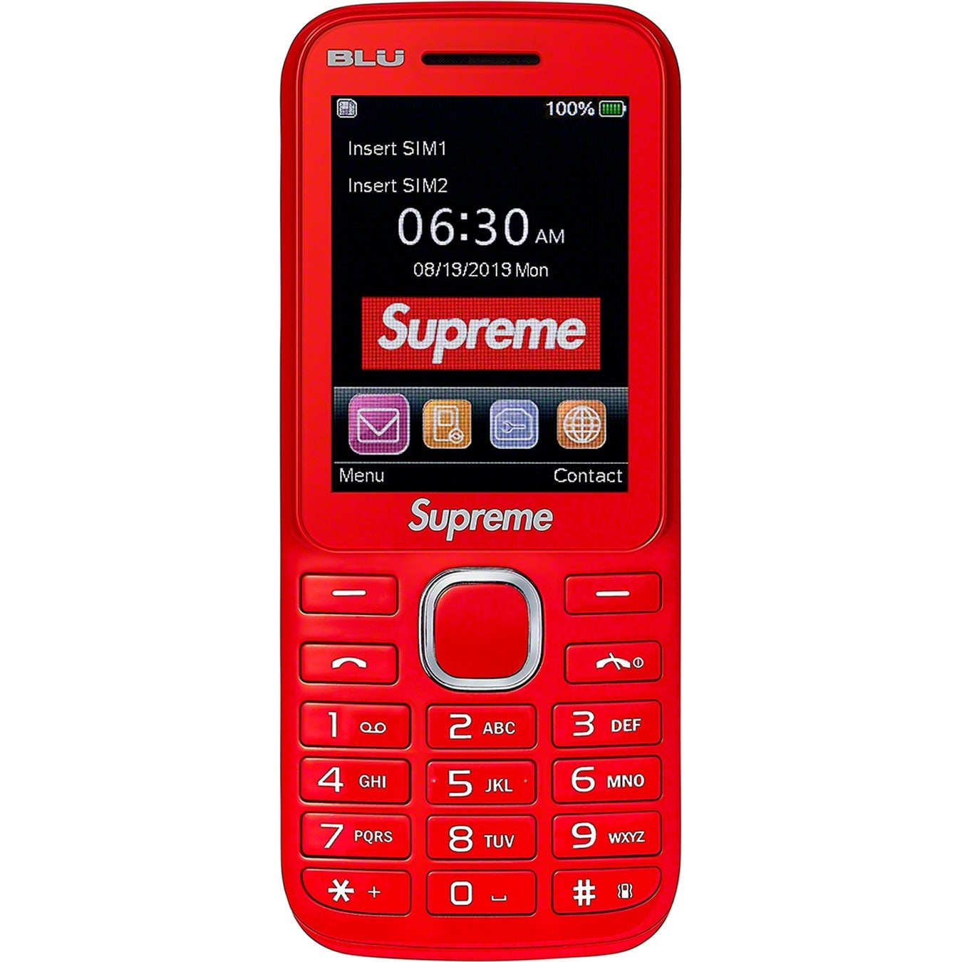 Supreme®/BLU Burner Phone view 2